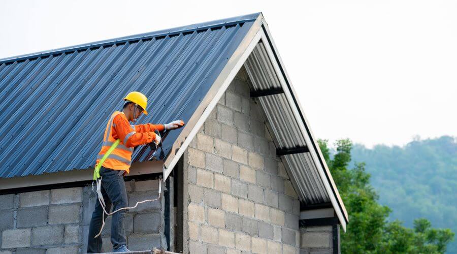 Professional metal roof installation in Elmore, MN